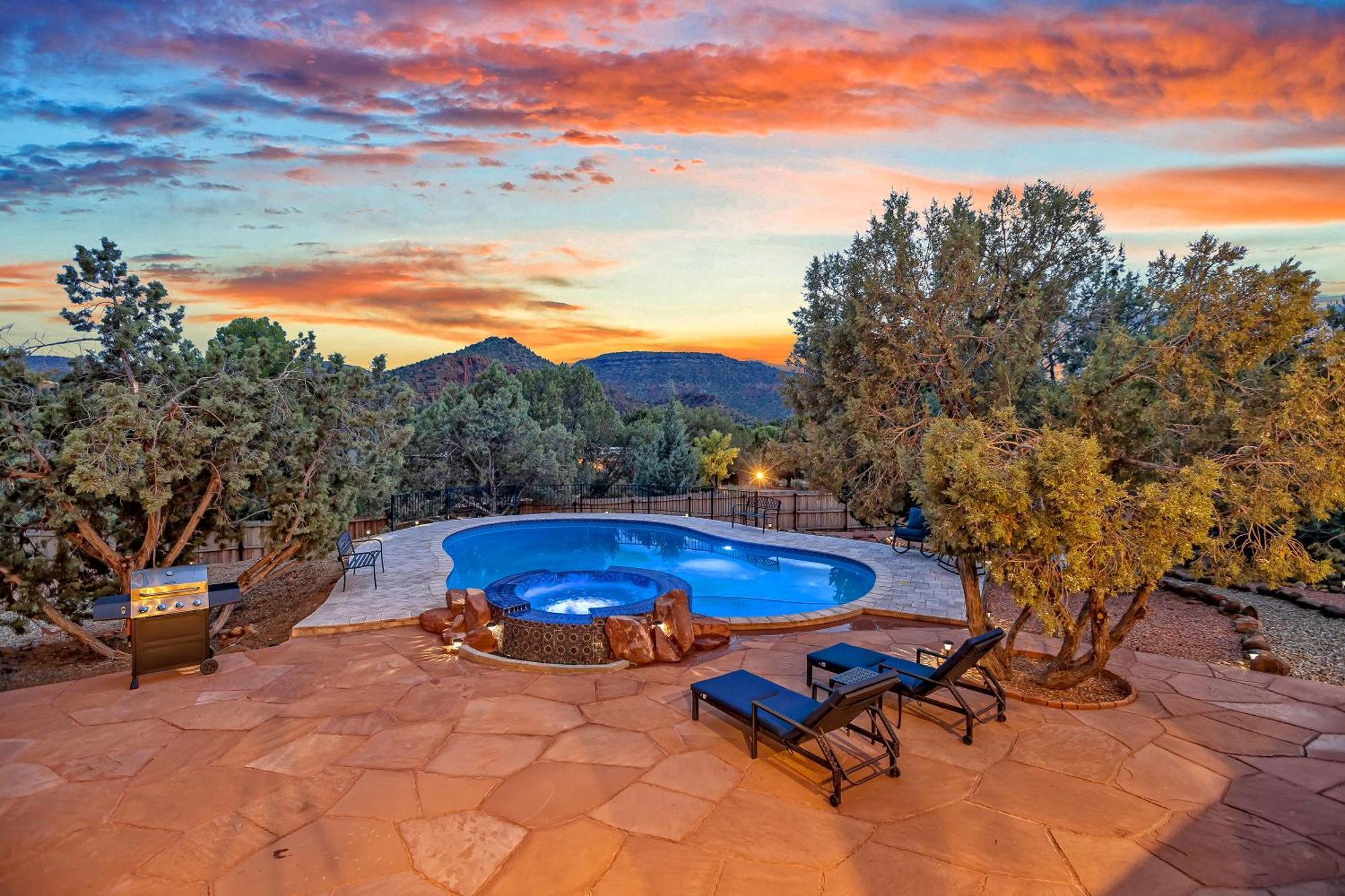 Sedona'S Paradise Found, Saltwater Pool And Hot Tub, Private Oasis! Exterior photo